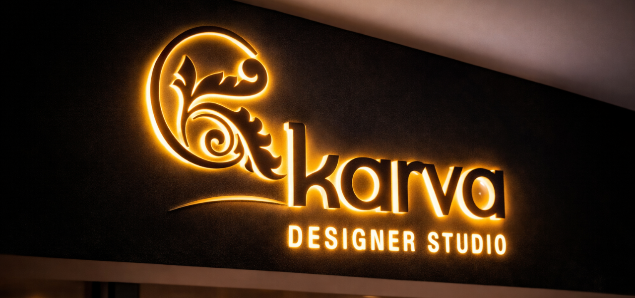 LED shop sign board in Delhi